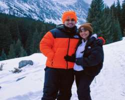 She is a huge fan of hiking and also went for the same in January 2021.